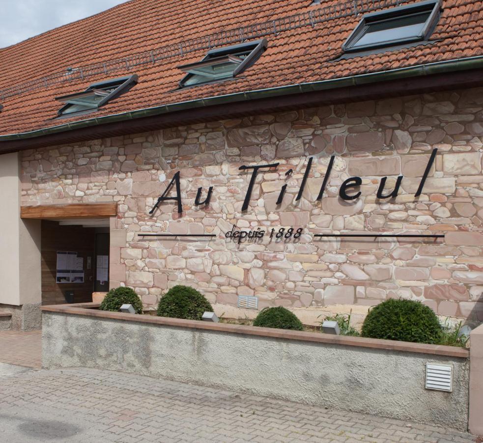 Au Tilleul Mittelhausbergen Bagian luar foto